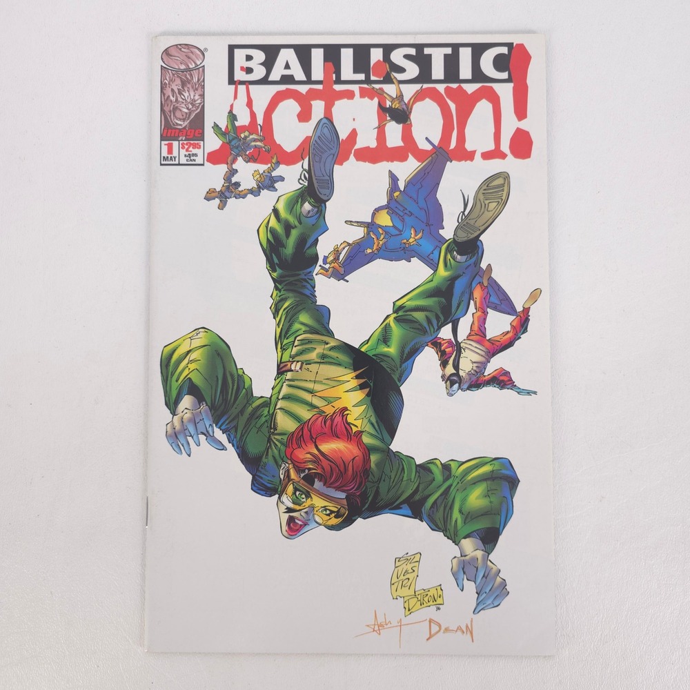 Ballistic Action No. 1 1996 Image Comics Top Cow Studios Velocity Killjoy Misery